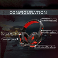 Wired PS4/PS5/Xbox/Smartphone/PC Headset Gaming Headset 120° Adjustable Gamer Headset with Noise Cancelling Microphone Good Vibrations