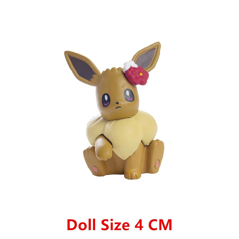 Pokemon Anime Figure Pikachu Eevee Charizard Mewtwo Cartoons Figure Collection Model Pocket Monster Action Toys Kids Birthday Gi Good Vibrations