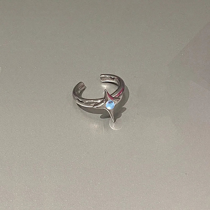 1 Pc Exquisite Crown Heart Fashion Elegant Gold Color Ring Women Daily Prom Party Adjustable Open Ring GIft Jewelry Good Vibrations