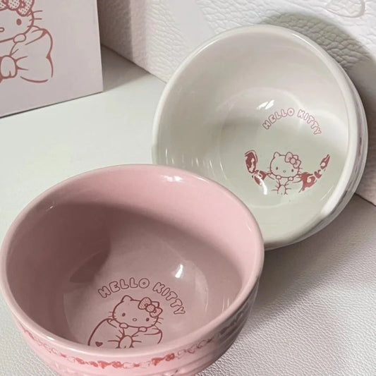 Hot Sale Ceramic Dinner Plate Tableware Bow Tie Shaped Dinner Plate Rice Bowl Cups And Saucers Set To Friend Sends Holiday Gifts Good Vibrations