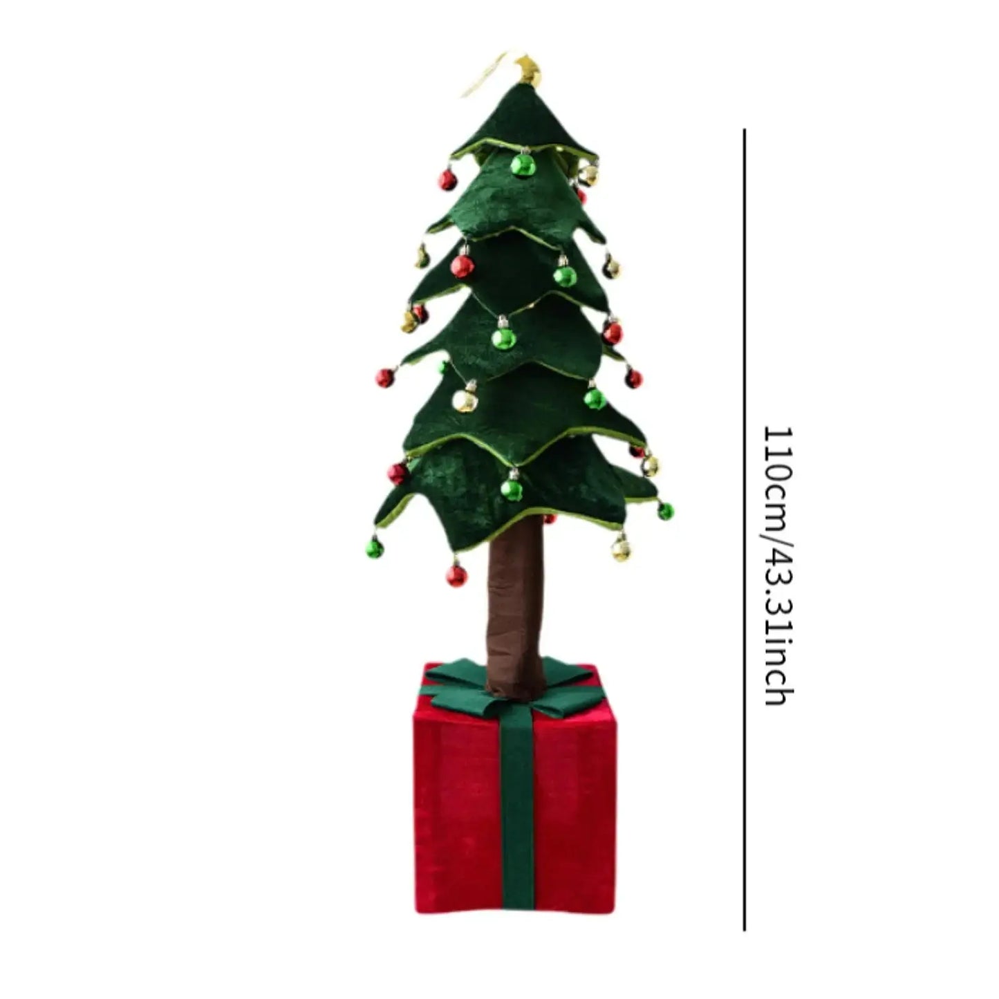 Artificial Christmas Tree Home Decor Gift Decorative Crafts Tabletop Centerpiece for Party Bedroom Indoor Dining Room Table Good Vibrations