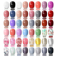8ml Water-Based Nail Polish 48 Colors Long Lasting Quick Drying No Need of Lamp to Cure Nail Supplies Vernis for Nails Manicure Good Vibrations