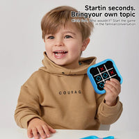Portable Tic Tac Toe Game Console Toys Handheld Electronic Puzzle Chessboard  Memory Training & Montessori Travel Toy Xmas Gifts Good Vibrations
