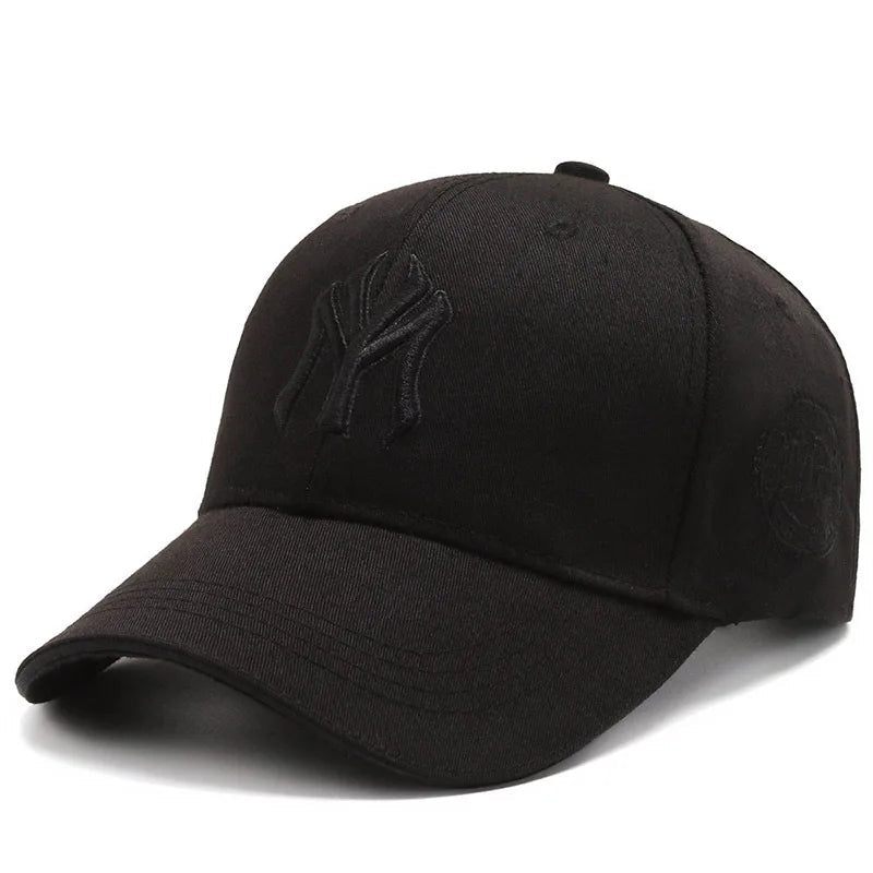 Hat Men's Casual Korean Version Outdoor Versatile Sunscreen Embroidery Letter Cap Couple Baseball Cap Women's Fashion Sunshade Good Vibrations