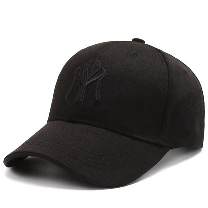Hat Men's Casual Korean Version Outdoor Versatile Sunscreen Embroidery Letter Cap Couple Baseball Cap Women's Fashion Sunshade Good Vibrations