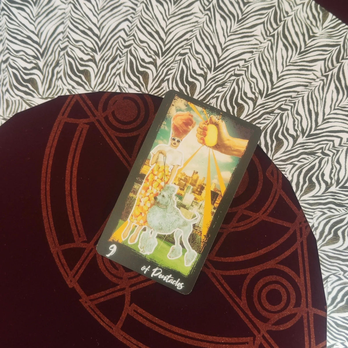 Hot Selling The Bad Ass Tarot Leisure Entertainment Card Family Gathering Divination Deck Tarot Board Playing Card Game Good Vibrations