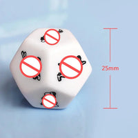 Sex Toys For Couples Women Adult Game Funny Sex Dice 6/12 Sides Romance Love Humour Gambling Erotic Crap Dice Bar Christmas Gift Good Vibrations Adult Super Store