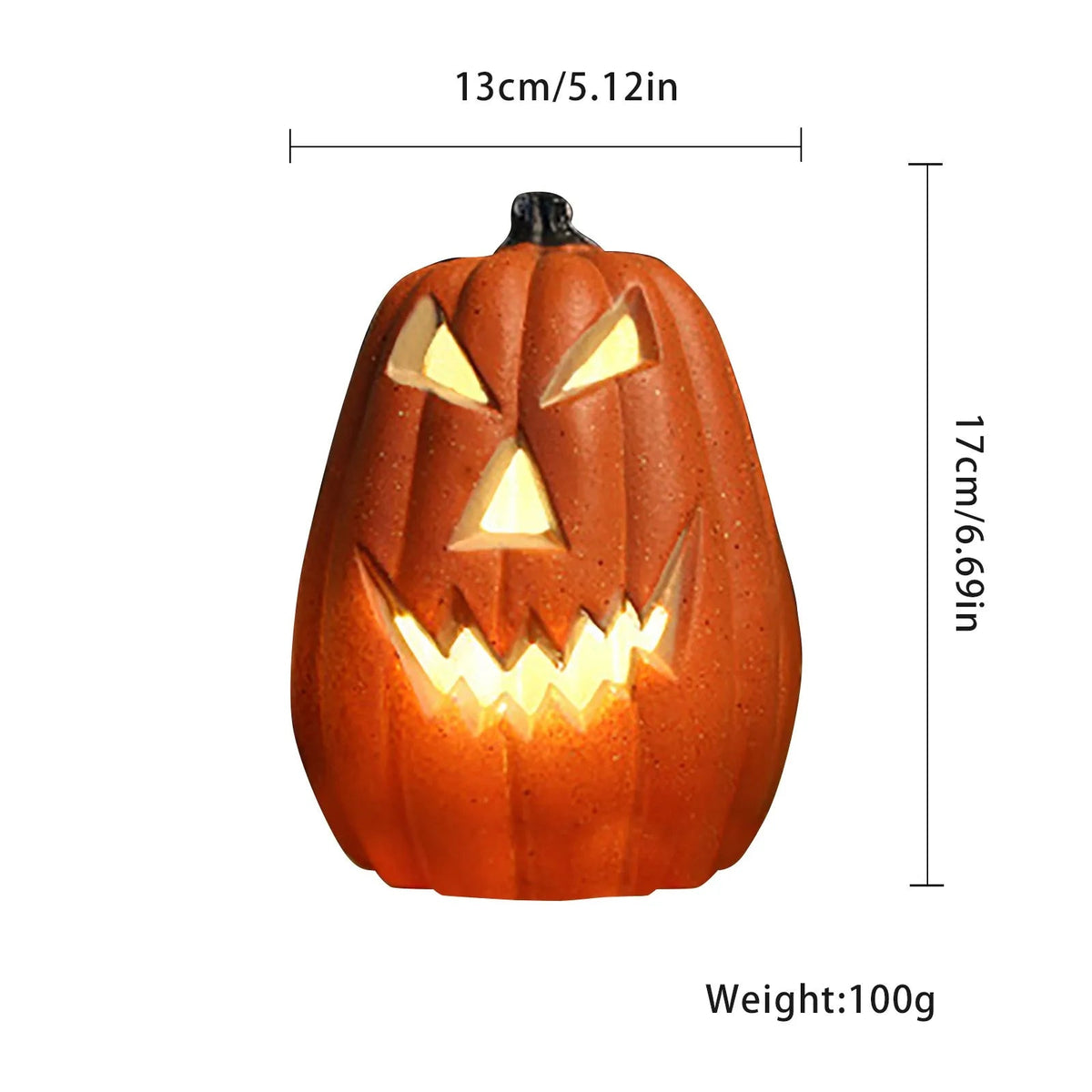 Party Decoration Diy Ornament Holiday Decor Halloween Led Pumpkin Light Jack O Lantern Spooky Carved Pumpkin Lamp 2026 Home Yard Good Vibrations