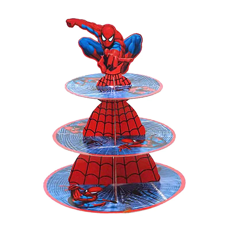 Spiderman Birthday Party Tablecloth Disposable Plastic Table Cover Tableware for Kids Birthday Party Baby Shower Decorations Good Vibrations