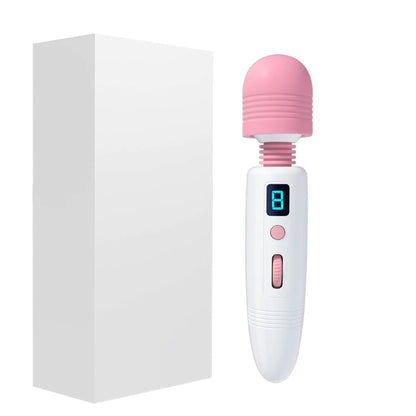 AV Vibrator for Women Clitoris Stimulator Heating Powerful Female G spot Massager Digital Display USB Rechargeable Sex Toy Adult Good Vibrations Adult Super Store
