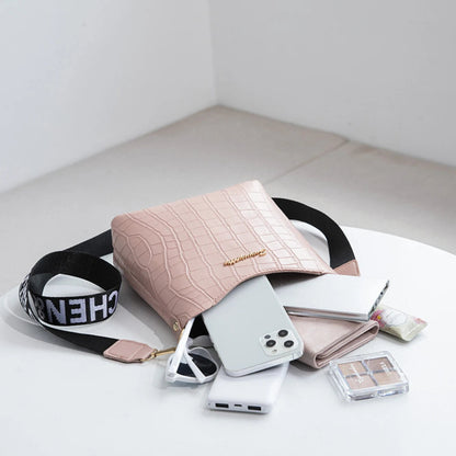 Women Single Shoulder Bag Large Capacity Trend Crossbody Bag Fashionable Hundreds of Bucket Bag Good Vibrations