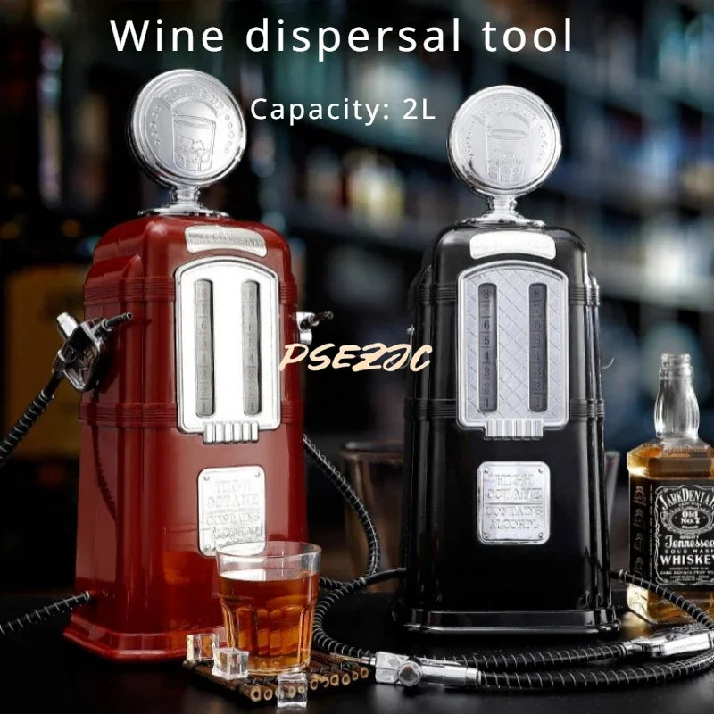 Household Retro Creative Large Capacity Impact Resistant and Pressure Resistant Plastic 2L Bar Double Gun Wine Disperser Tool Good Vibrations Adult Super Store