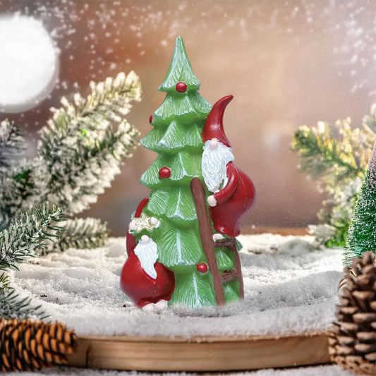 Festive Resin Climbing Christmas Tree – Handcrafted Desktop Décor for Holiday Gifting & Holiday Home Setup Christmas Decorations Good Vibrations