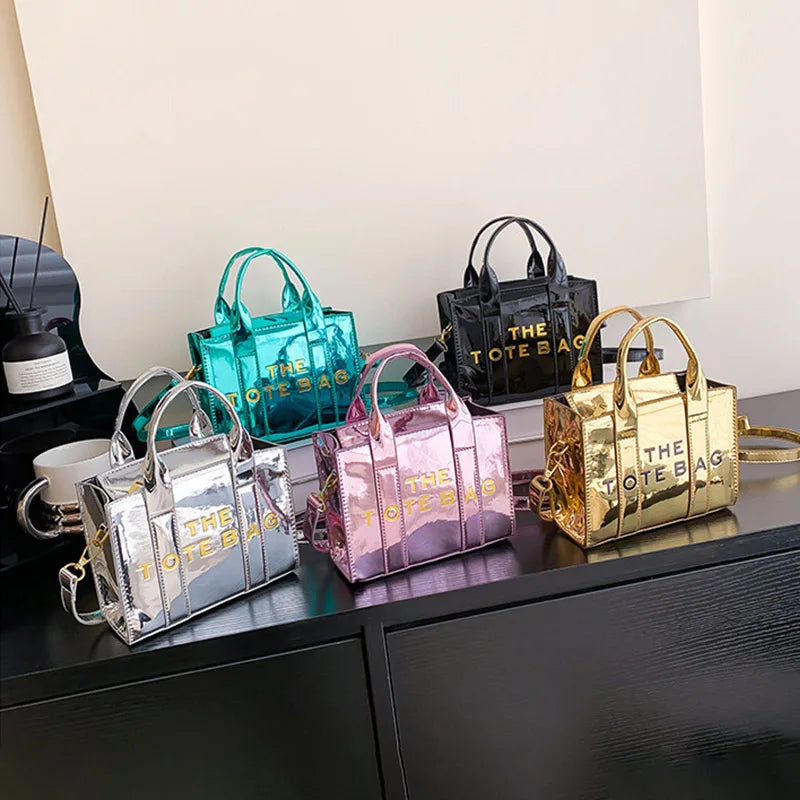 Fashion Brand Shoulder Bags 2026 New Bright leather Women Handbag Leisure travel Lady Mini Crossbody Bag Purse Designer Tote bag Good Vibrations