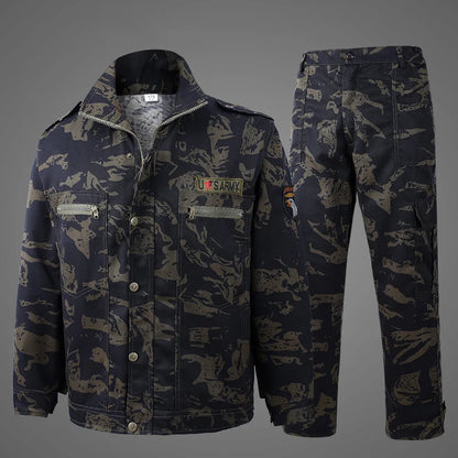New Product Ruins Camouflage Overalls Suit Male Spring And Autumn Wear-resistant Dirt-resistant Tear-resistant Construction Site Good Vibrations