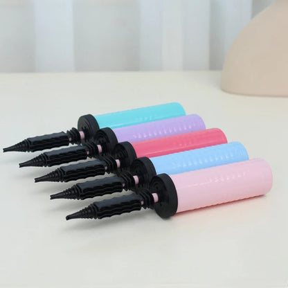 Balloon Pump Balloon Accessories Balloon inflator hand push Air Pump Wedding Valentine Birthday Party Decoration Tools Good Vibrations
