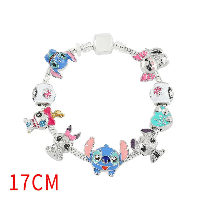 Anime Cartoon Bracelet Creative Diy Alloy Bracelet Jewelry Cute Beads For Men And Women Exquisite Gifts Anime Peripherals Good Vibrations