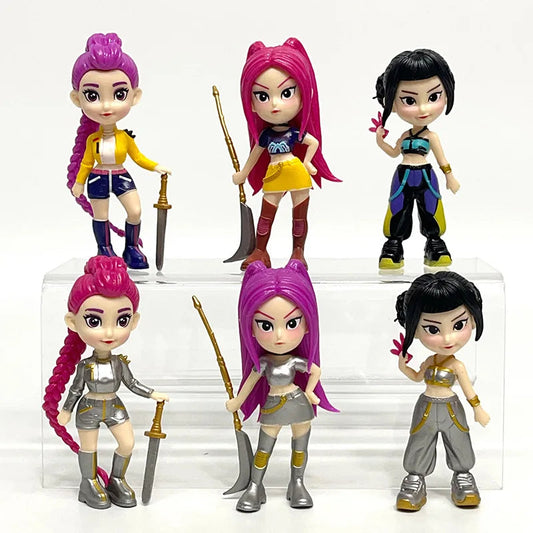 K-Pop Monster Hunt Handmade 2025 New Monster Hunt Model Blind Box Trendy Doll Desktop Decoration Ornament Festival Gift Good Vibrations