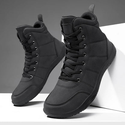 boots men outdoor walking shoes Wide-Toe-Box Barefoot Shoes for Men boots men flats Comfortable casual shoes men mocassin Good Vibrations
