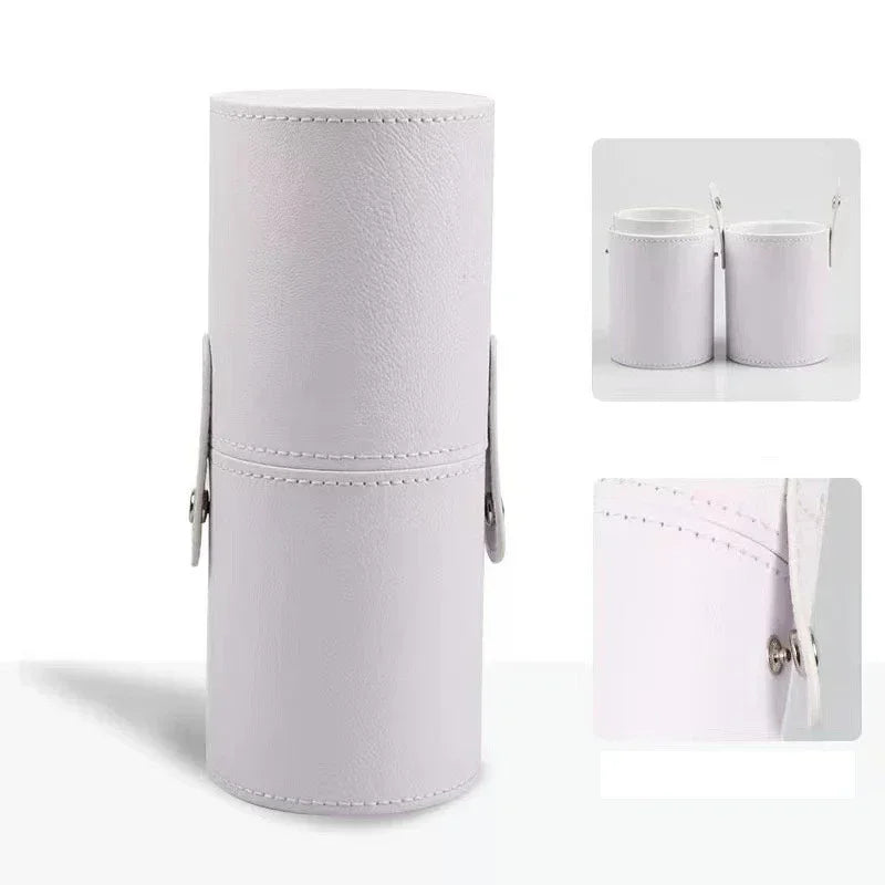 PU Leather Travel Empty Cosmetic Brushes Pen Holder Makeup Artist Bag Brushes Organizer Make Up Tools Good Vibrations