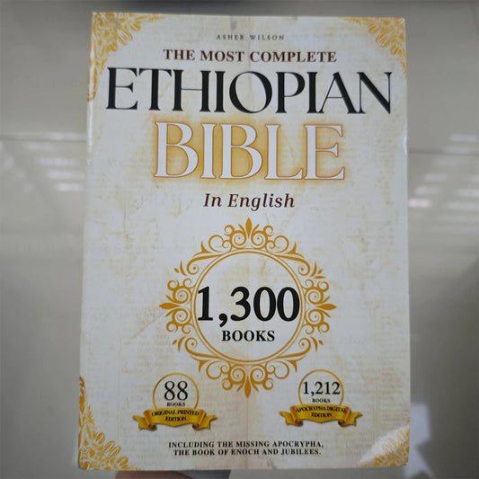 THE COMPLETE ETHIOPIAN BIBLE in English 88 Scriptures: including Missing Apocrypha of Enoch Jubilees(Divided into two volumes) Good Vibrations