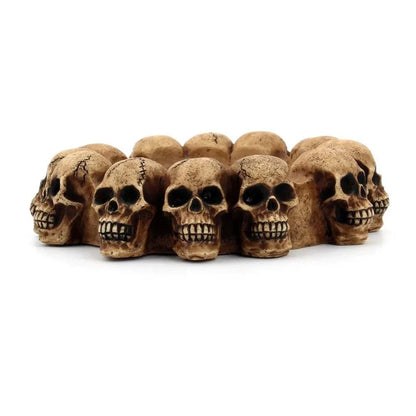 Creative Round Skull Ashtray, Home Decor Craft, Smoking Accessories Good Vibrations Adult Super Store