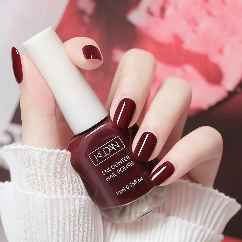 Air Dry Nail Polish 10ml 0.35 oz Water Based Non Toxic Odorless Quick Dry Toenail Finger Gel No Lamp Baking Nail Art Manicure Good Vibrations