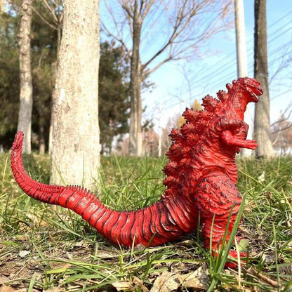 24cm Godzilla King of Monsters Runaway Mechanical Red lotus Planet Godzilla Action Figure Collection Model Toy Kid Birthday Gift Good Vibrations