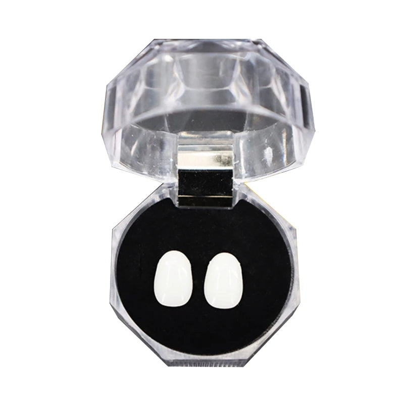 Adult Kids Halloween Party Costume Horrific Dress Vampire False Teeth Fangs Dentures Cosplay Photo Props Favors DIY Decorations Good Vibrations