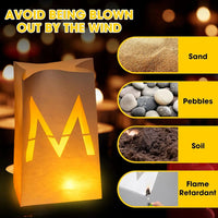 Will You Marry Me Proposal Decor Luminary Paper Bag Heart Candle Rose Petals Wedding Birthday Anniversary Valentines Gifts Good Vibrations