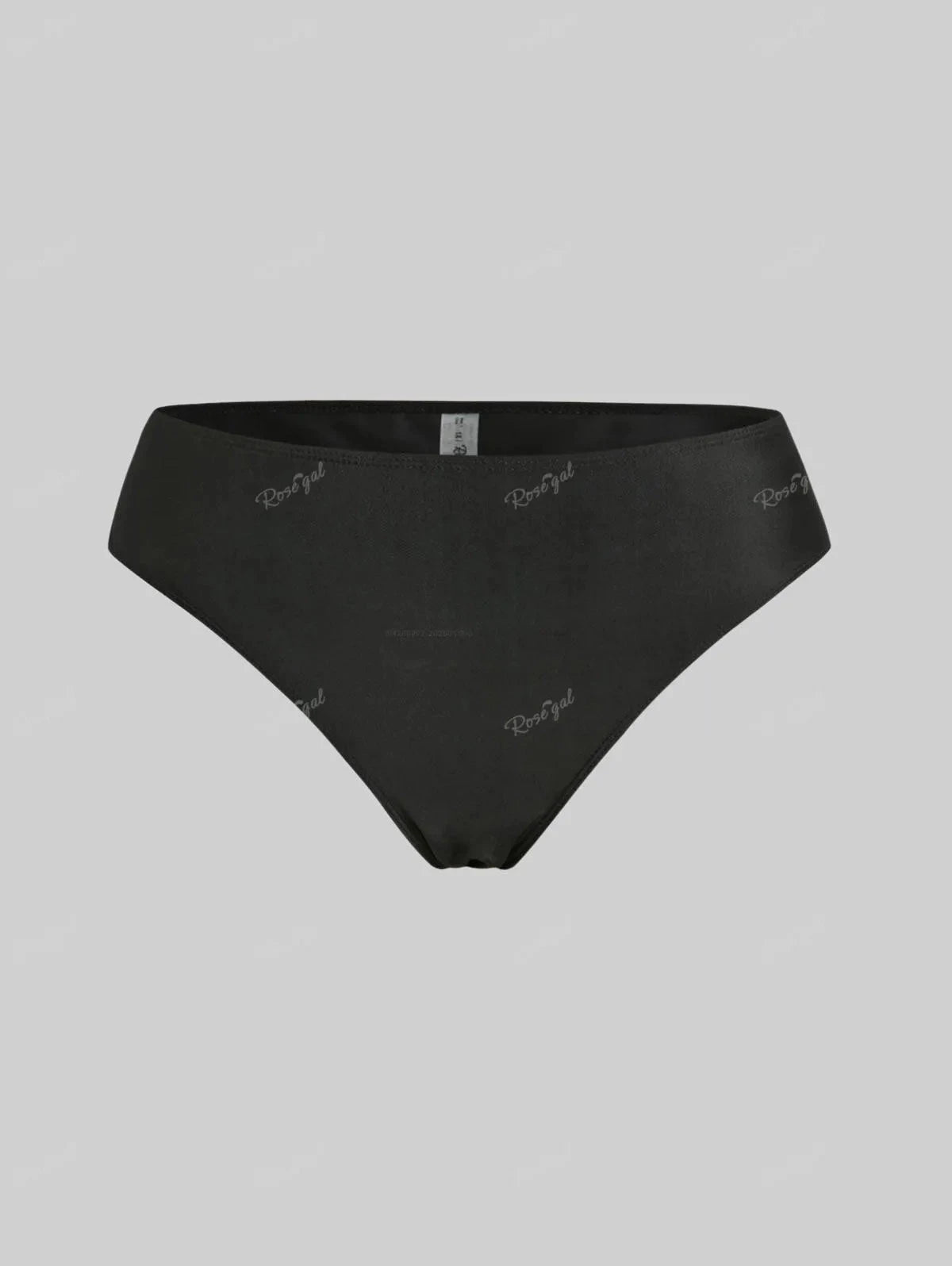 Rosegal plus Size Women's Stripes Flower Printed Backless Padded Modest Tankini Swimsuit Good Vibrations