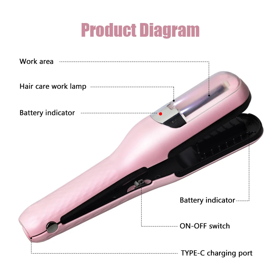 Hair End Cutting Machine Hair Split Ends Trimmer Automatic Split End Remover Damaged Hair Repair Care Treatment Good Vibrations