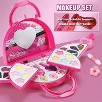 Princess Make Up Bag Play House Toy Girls, Eye Shadow Makeup Cosmetics Box, Birthday Christmas Gift for Kids Party Cosplay Good Vibrations
