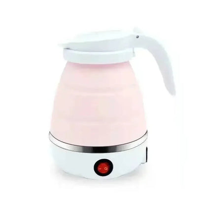 Electric Kettle Mini Foldable Water Heater 600ml Home Hot Water Kettle Portable Kitchen Kettle 220V Travel Home Electric Kettle Good Vibrations