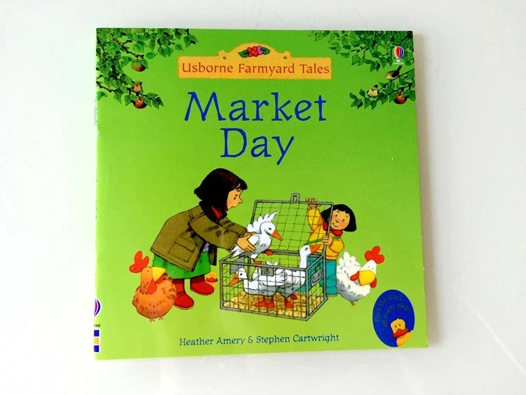 20Books/set 15X15Cm Kids Usborne Picture Books for Children Baby Famous Story English Child Book Educativo Infantil Good Vibrations