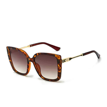 2025 Fashionable Women Sunglasses Large Frame Gradient Color Glasses for Women Exquisite Design for Women Sunglasses for Women Good Vibrations