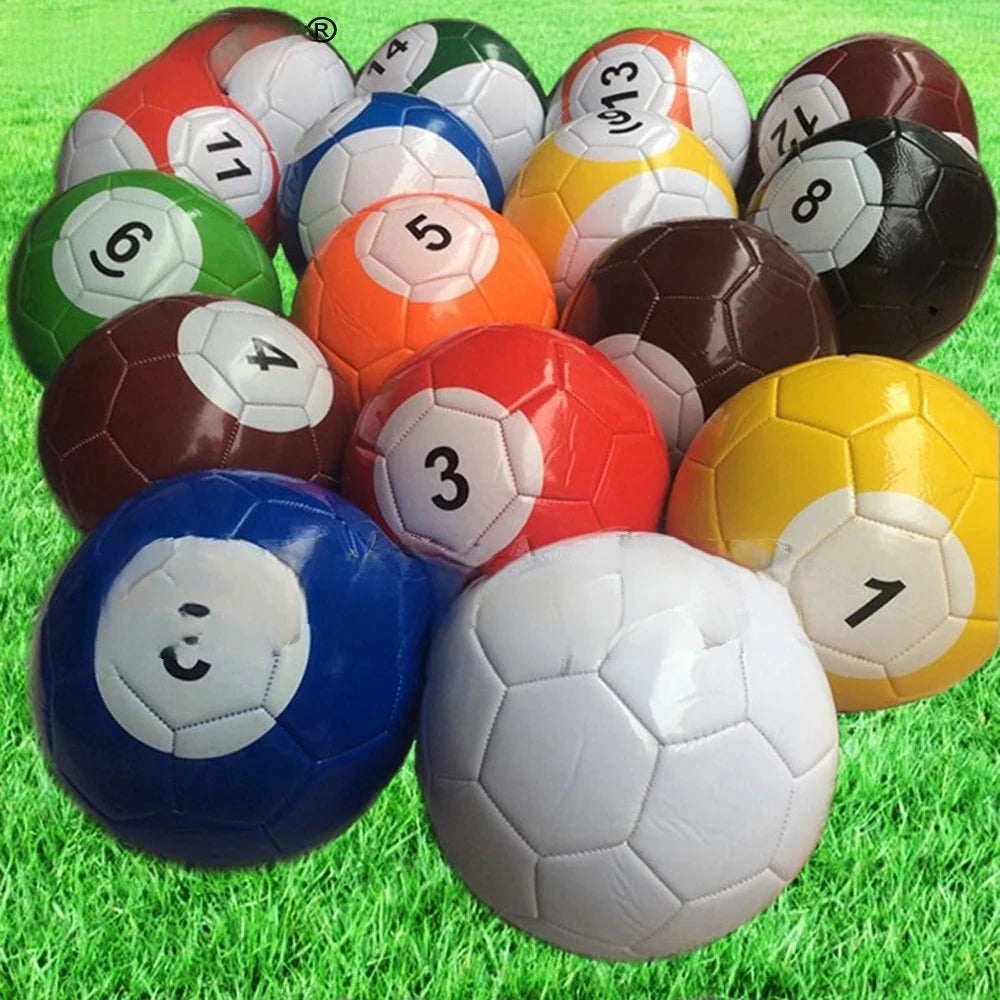 Unique Inflatable Billiard - Footpool Table w/16 Balls! Ideal for Soccer Parties, Team - building, Bar & Backyard Fun Good Vibrations