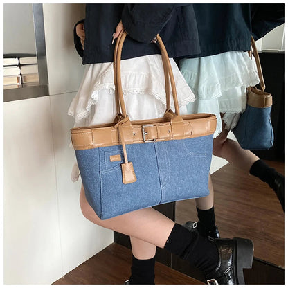 Elegant Solid Color Crossbody Bag - Designer Leather Messenger Purse With Retro Minimalist Charm And Large Capacity Features Good Vibrations