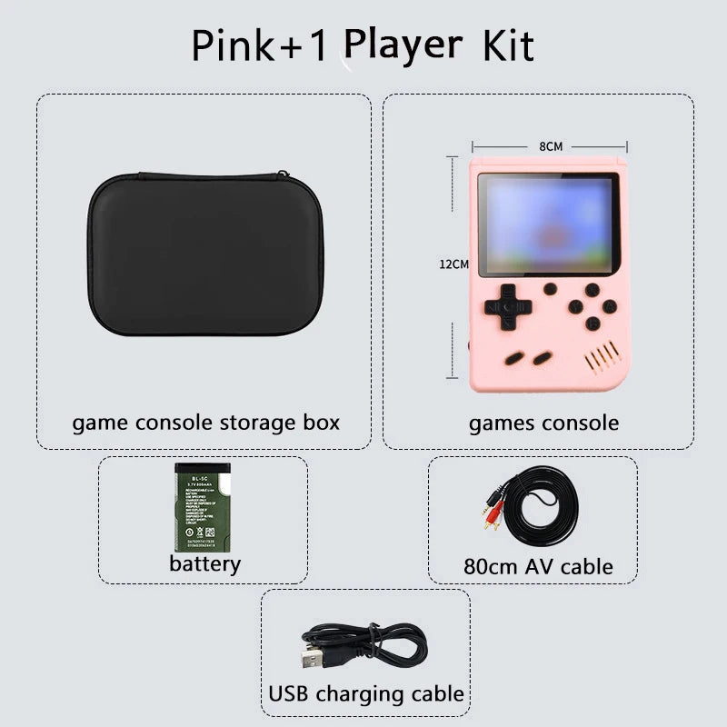 Built-in 500+ Classic games 5 inch arcade retro Console games console for Game boy Emulator TV Video Game Handheld Game Player Good Vibrations
