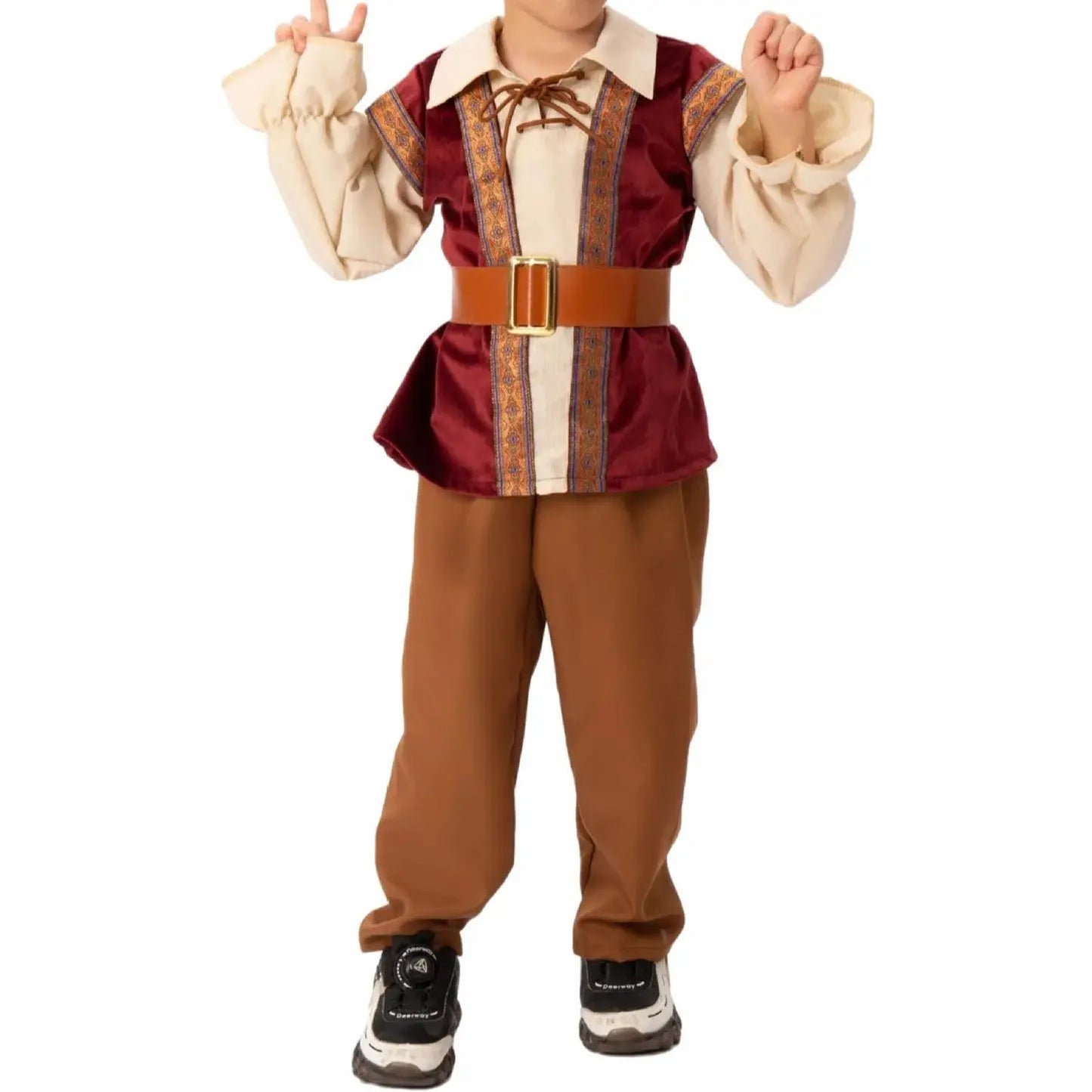 Halloween Costumes Children's Performance Costumes Bat Capes Pleated Witch Hats Good Vibrations