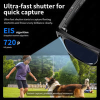 New AI Smart Glasses 800W Pixel Camera Bluetooth HD Call Voice Assistant Stereo Music Player Translate 6K Photochromic Glasses Good Vibrations