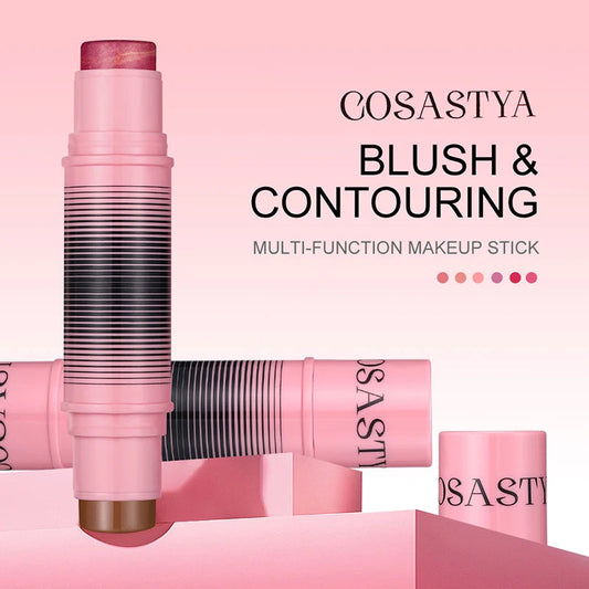 Blush and contour multi-purpose stick. Simplify your daily makeup routine. Each duo of powder blushes will enhance your look Good Vibrations