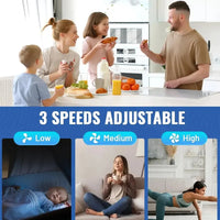 Socket Fan Light Ceiling Fans with Lights and Remote Control,Dimmable LED Ceiling Fan for Room,Bedroom,Living Room,Garage,Kitche Good Vibrations