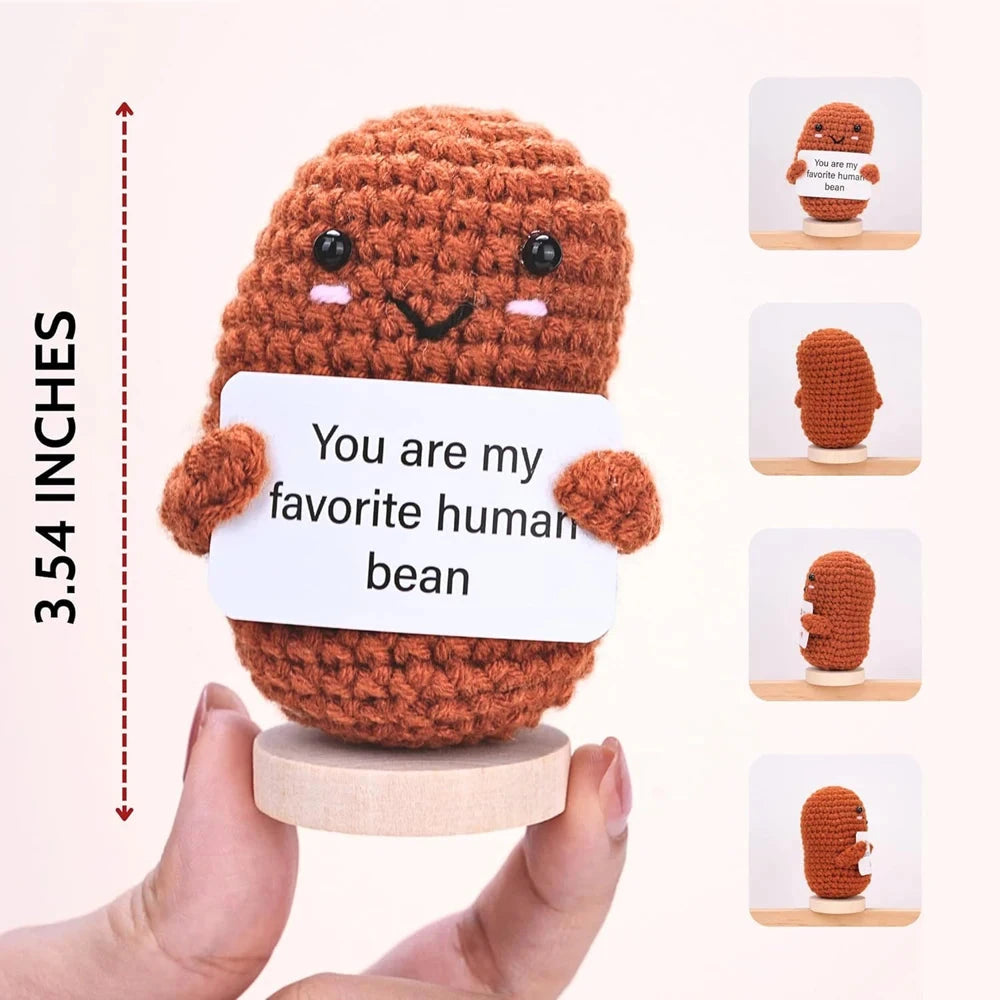 Gifts for Friends Female - Friendship Gifts for Women,Inspirational, Birthday Gifts for Friendship - Funny Friends Crochet Good Vibrations