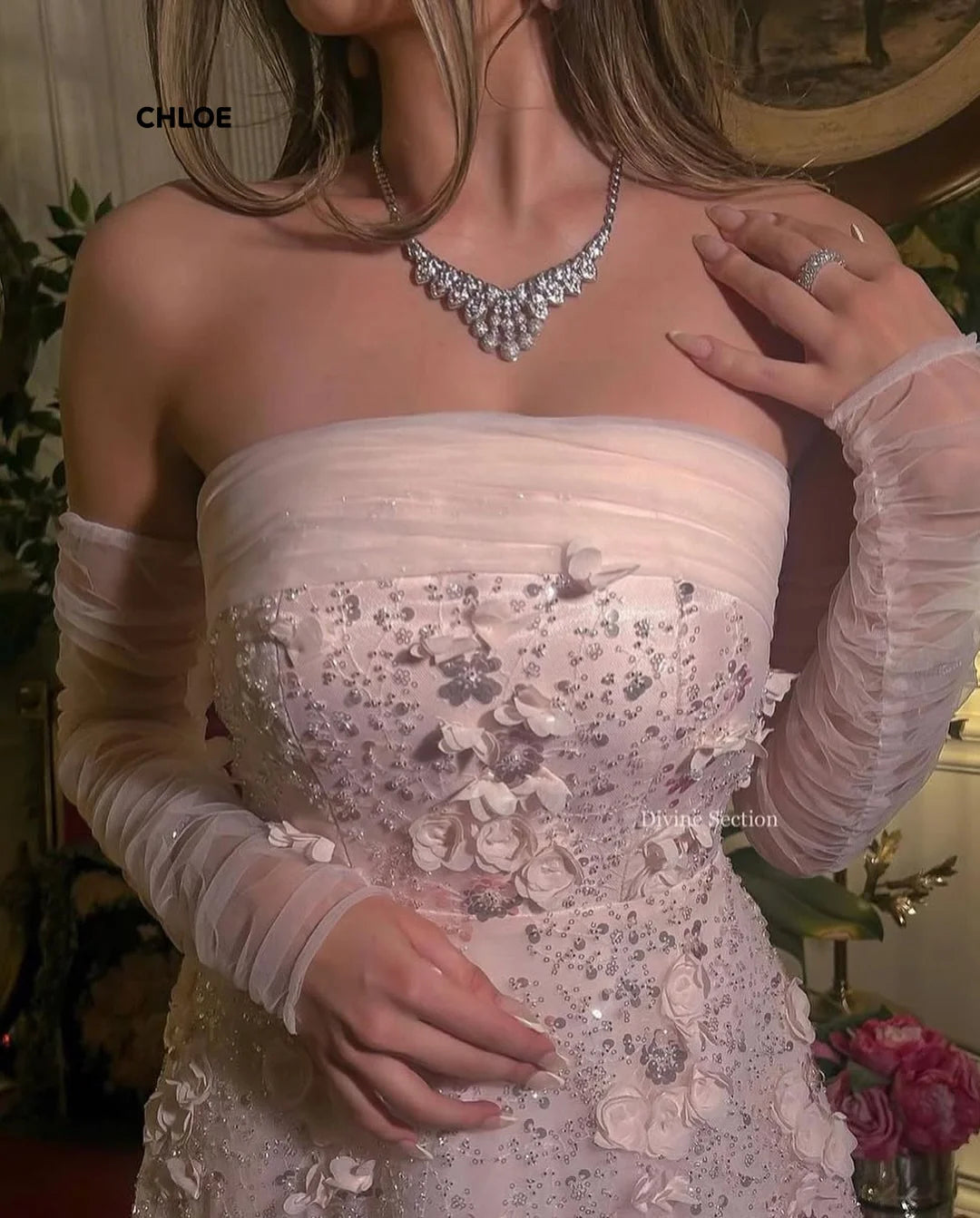 Off-shoulder Evening Dresses Woman Elegant Luxury 2025 Dresses for Special Occasions Custom Made Line A Short Sleeve Robe Soiree Good Vibrations