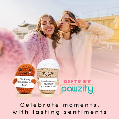 Gifts for Friends Female - Friendship Gifts for Women,Inspirational, Birthday Gifts for Friendship - Funny Friends Crochet Good Vibrations