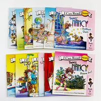 12 Books Set Fancy Nancy I Can Read Phonics English Picture Book Story Pocket Book for Children Kids Montessori Bedtime Reading Good Vibrations