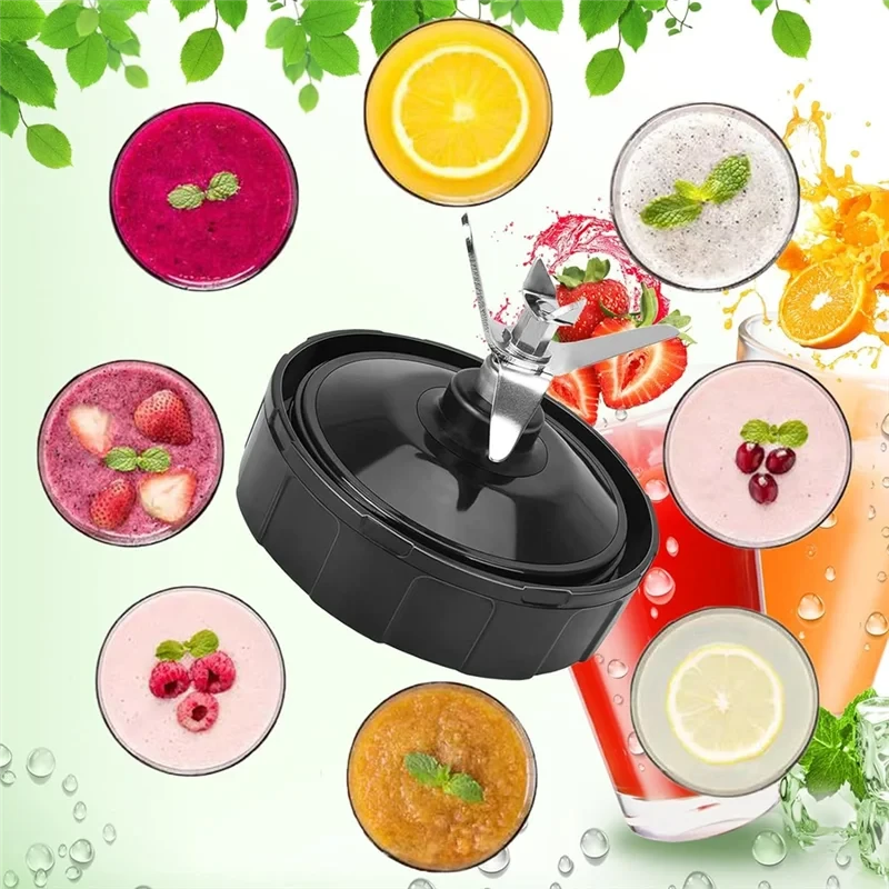 B89B-7 Fins Blender Blade For Ninja BN401 BN751 BN801 BL450-30 BL480-30, For Ninja Blender Replacement Parts Good Vibrations