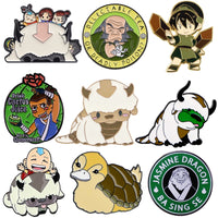 Cartoon Avatar Appa Enamel Pin Cute Badges on Backpack Brooches For Women Lapel Pin Clothing Jewelry Cosplay Accessories Gifts Good Vibrations