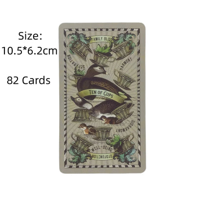 5 Cent Tarot Cards A 82 Deck Oracle English Visions Divination Edition Borad Past Present Future Playing Games Good Vibrations